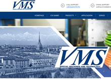 Sito web aziendale VMS srl Torino